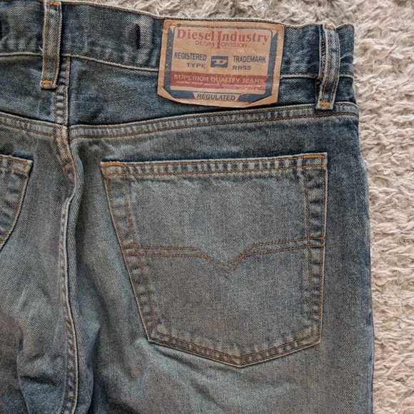Diesel industry mens jeans size 34. Made in italy 🇮🇹 - Picture 4 of 5